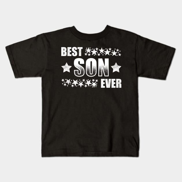 Best Son Ever Kids T-Shirt by TeeMaruf